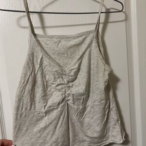 Harlow Light Gray Camisole Top